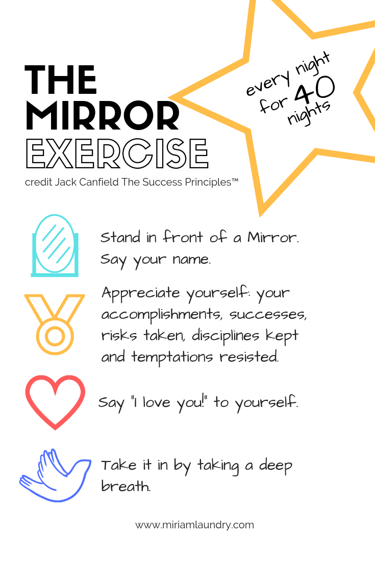 self esteem mirror