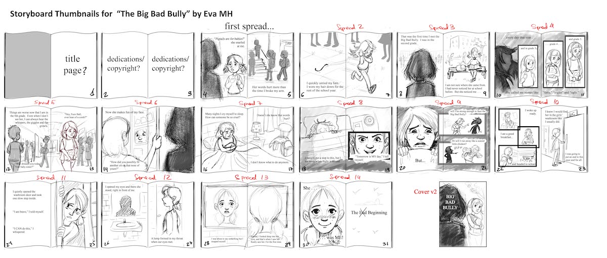 Storyboard for The Big, Bad Bully