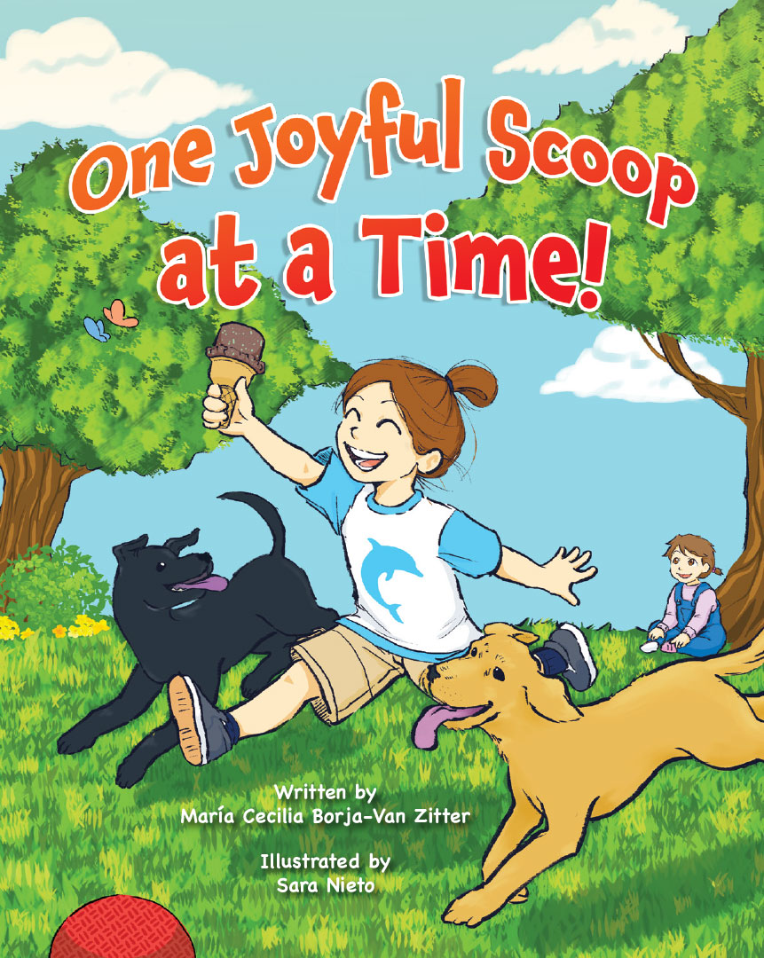 One Joyful Scoop at a Time! by Maria Cecilia Borja Van-Zitter Book Cover