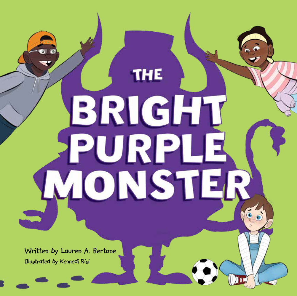 Bright Purple Monster book cover