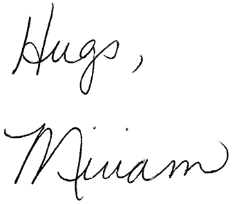Hugs-Miriam