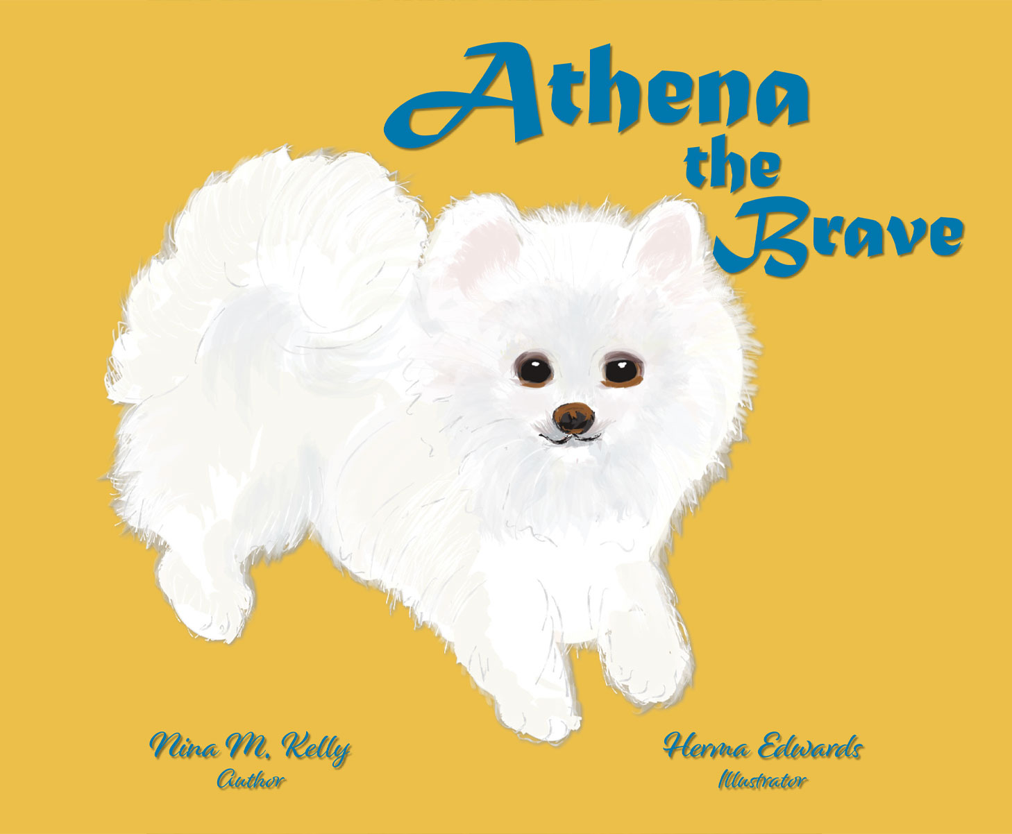 Athena the Brave by Nina M. Kelly Book Cover