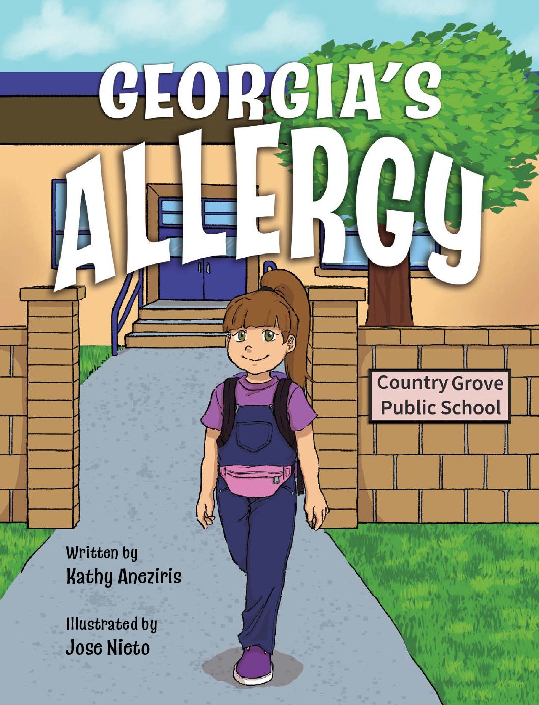 Georgia's Allergy By Kathy Aneziris Book Cover