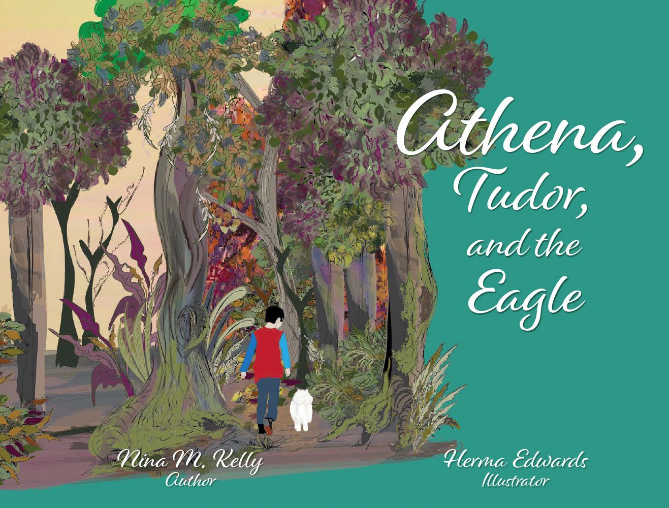 Athena, Tudor and the Eagle by Nina M. Kelly Book Cover