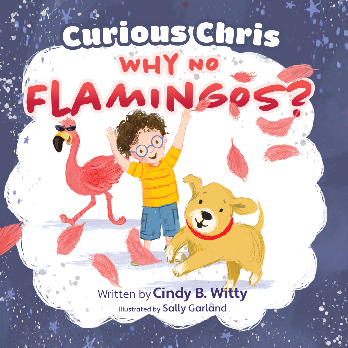 Curious Chris Why No Flamingos? By Cindy Witty Book Cover