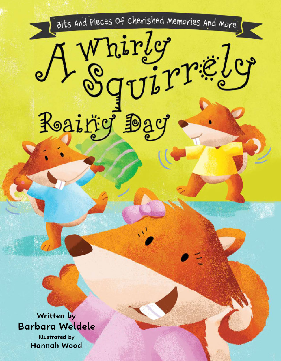 "A Whirly Squirrely Rainy Day" by Barbara Weldele Book Cover