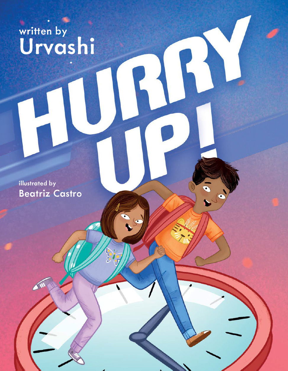 Cover art for "Hurry Up" by Urvashi Sirohi Joseph