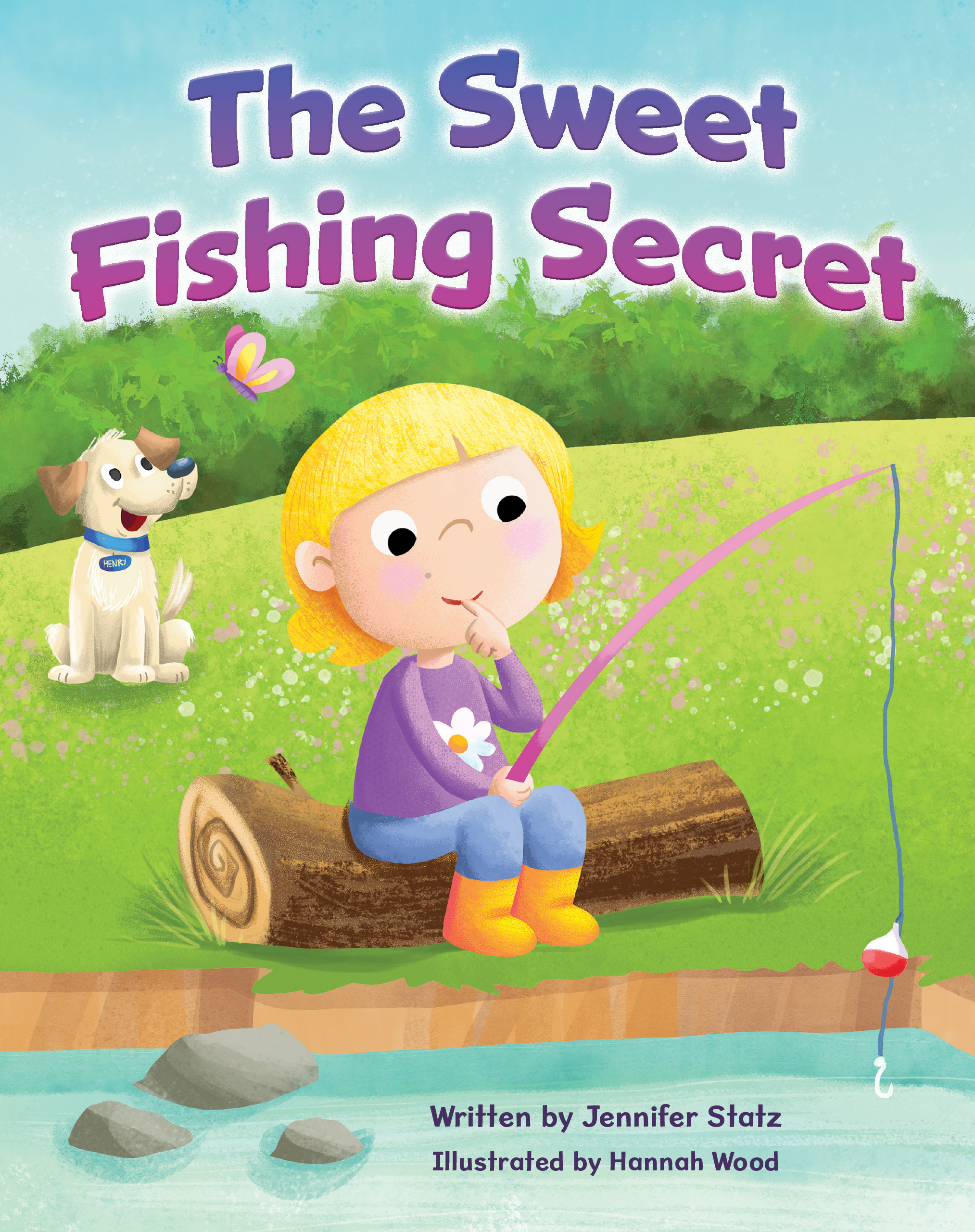 Cover art for "The Sweet Fishing Secret" by Jennifer Statz